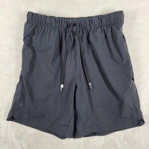 Fabletics The‎ One Shorts Men's Small Black 7" Inseam Running Gym Towel Loop